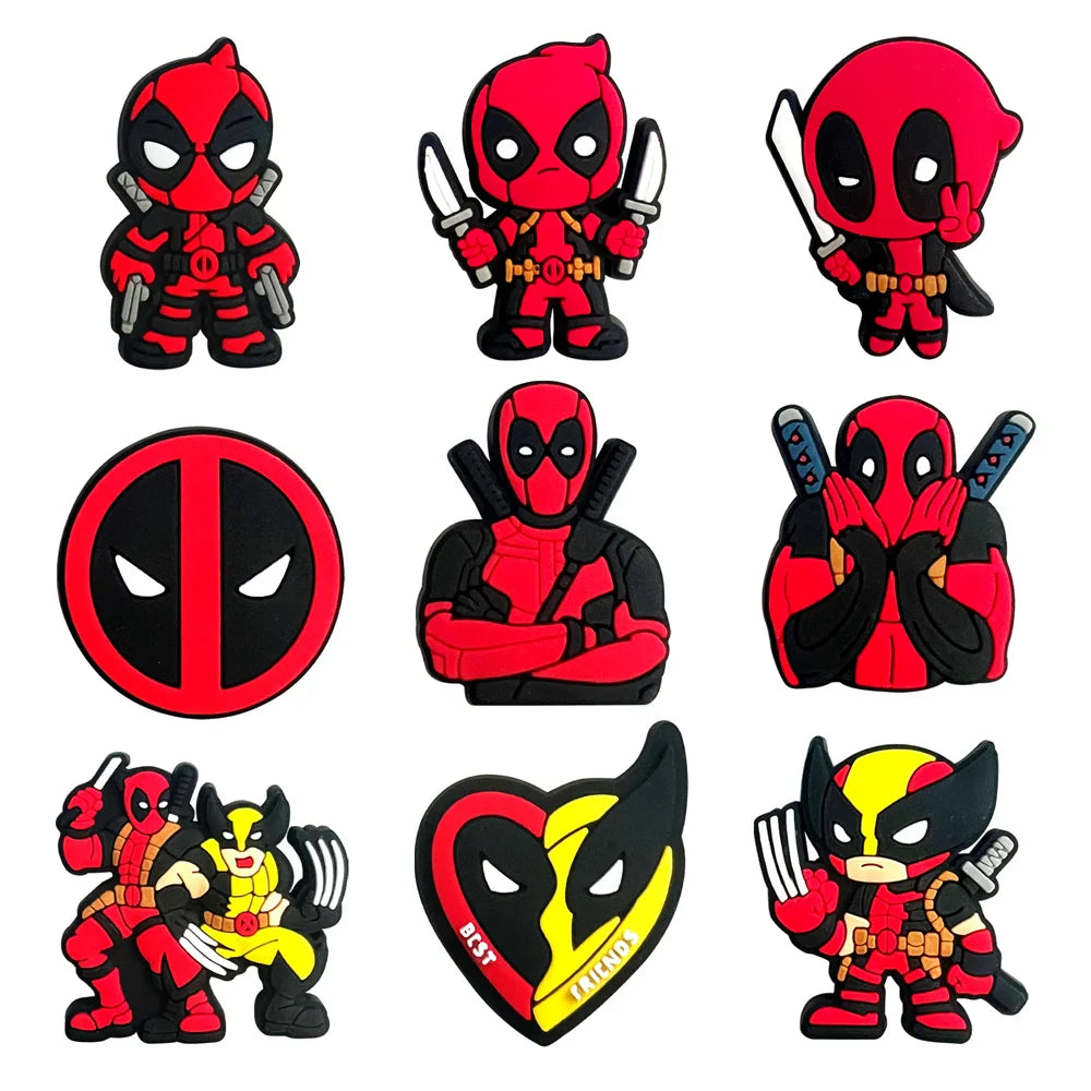 Kit 9pcs Deadpool (Collab Wolverine)