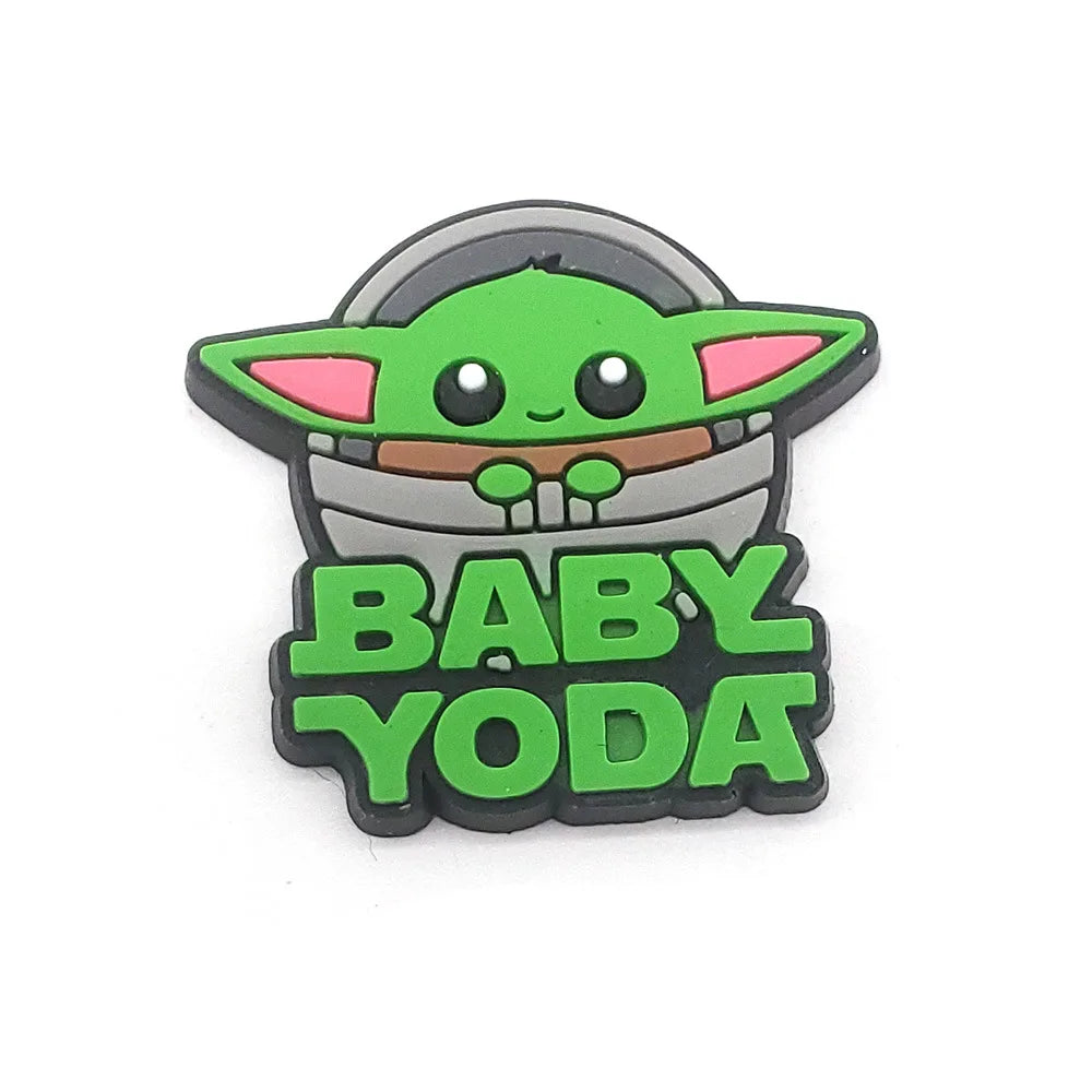 Pin Baby Yoda Letreiro